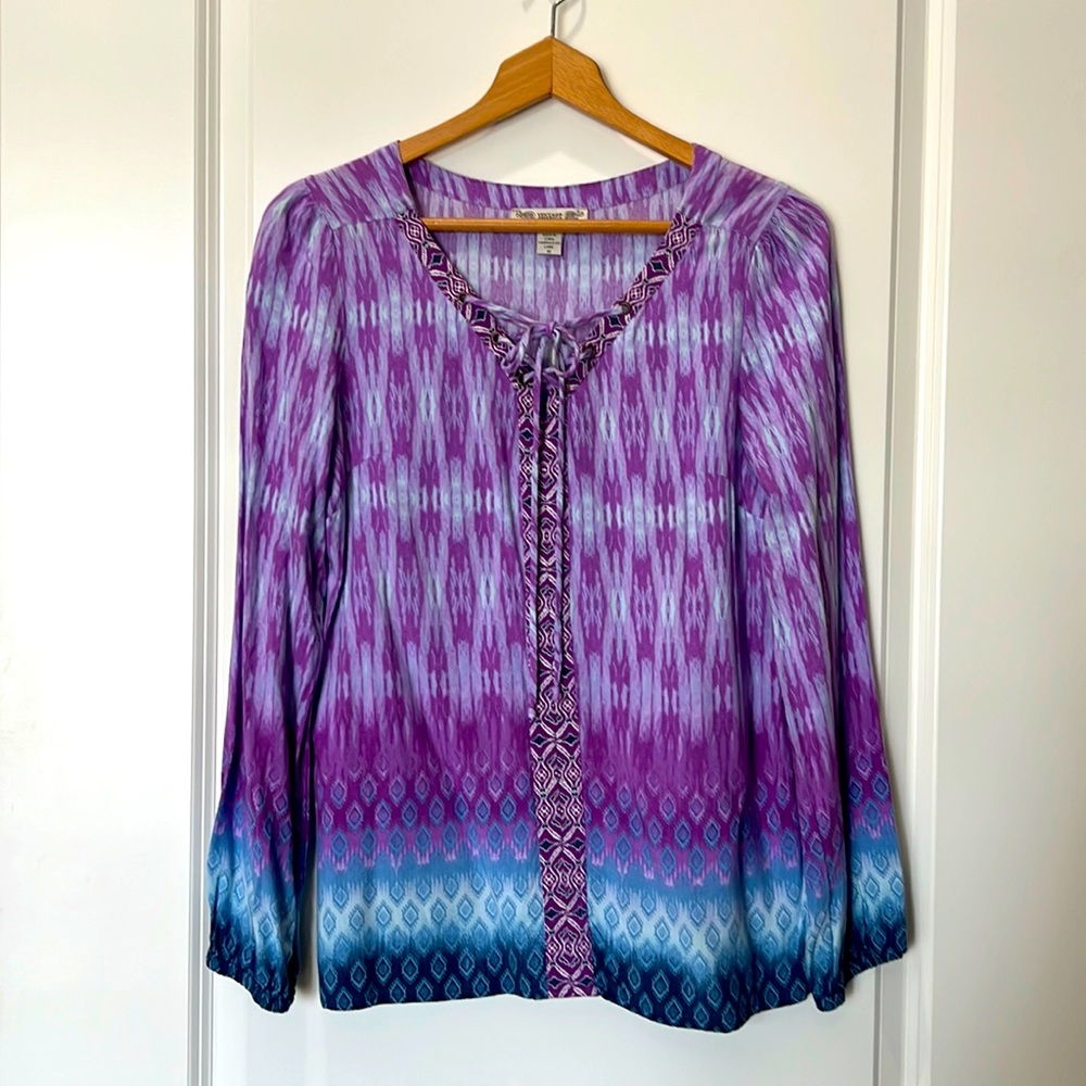 Southwest colorful print top by Vintage American Blues